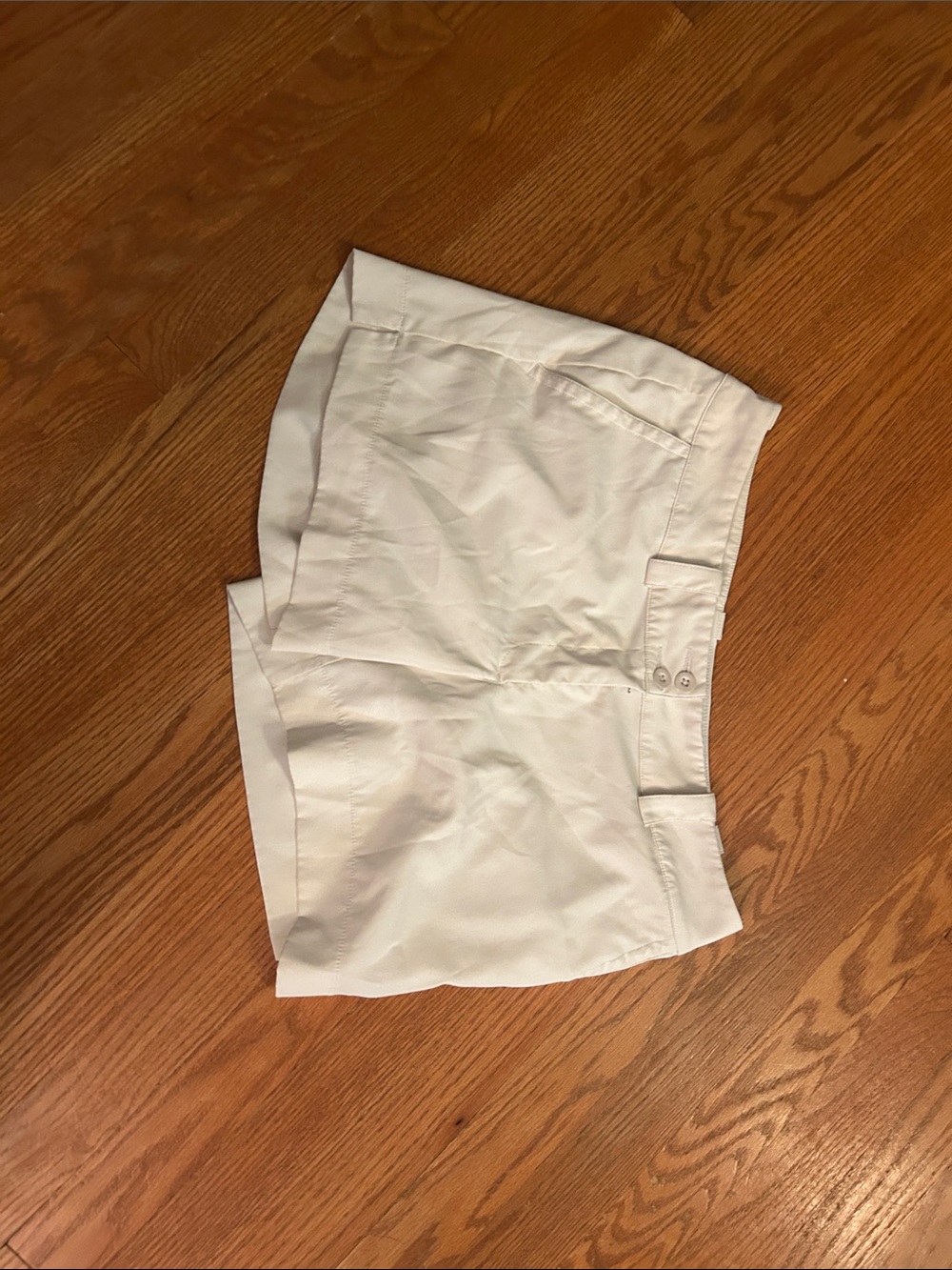 Nike White Women's Tailored Bermuda Shorts